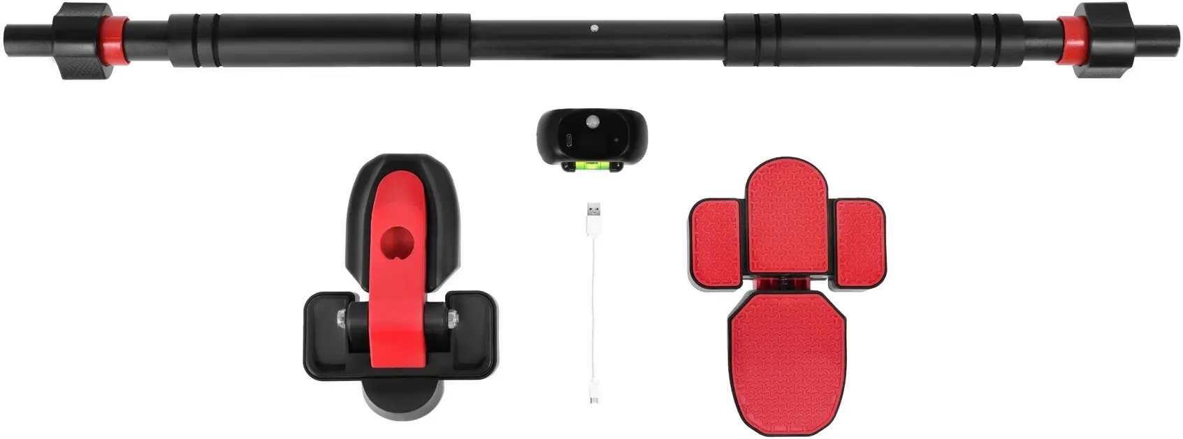 Bara de tractiuni pentru usa HMS DD501 (Black/Red) - 2