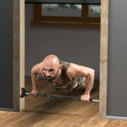 Bara de tractiuni pentru usa HMS Premium DD401 (Black/Red) Thumb