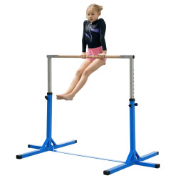 Bare paralele de gimnastica Homcom A91-099BU (Blue) Thumb
