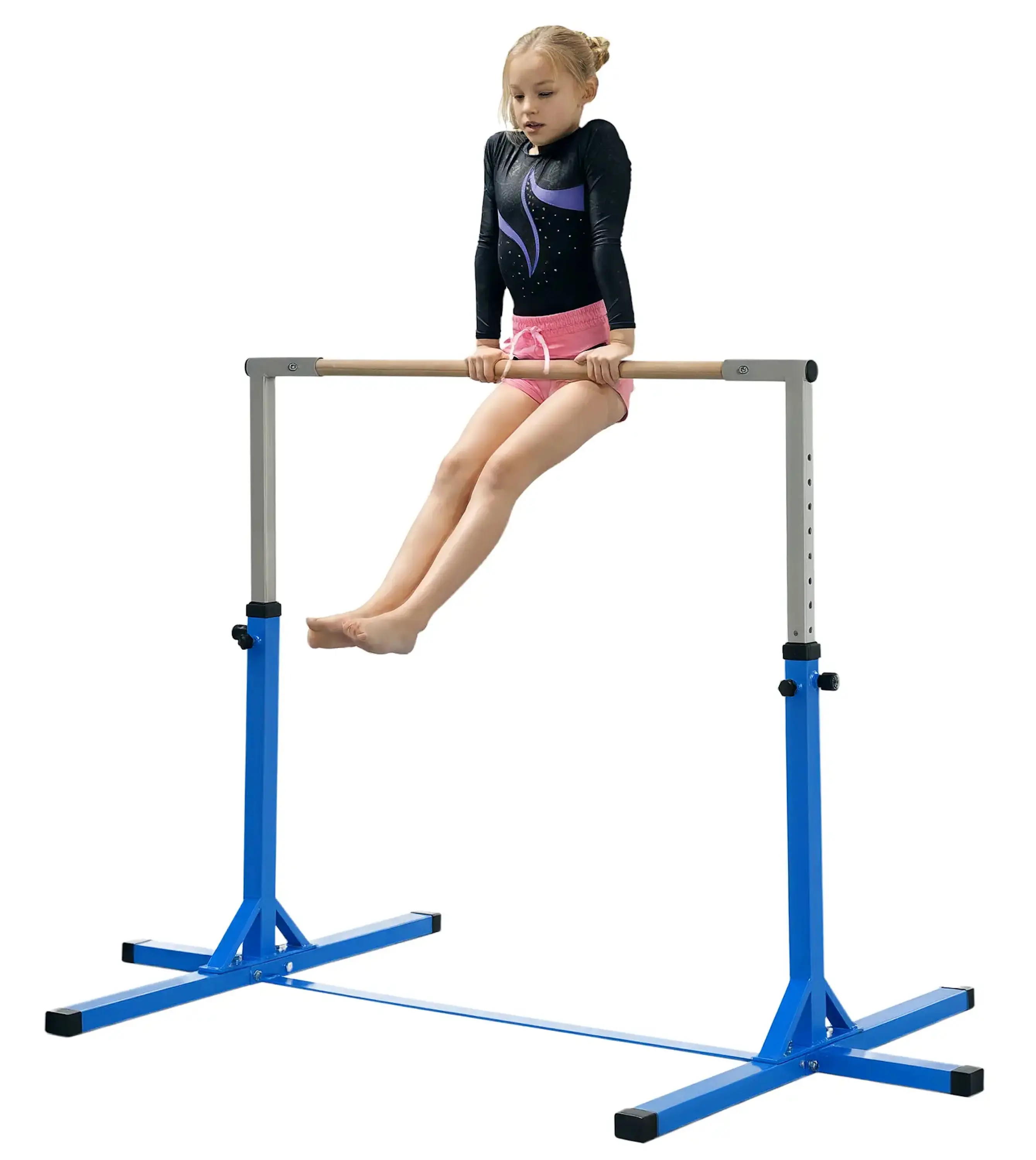 Bare paralele de gimnastica Homcom A91-099BU (Blue) - 5