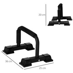 Брусья параллельные Homcom A91-198 (Black) Thumb