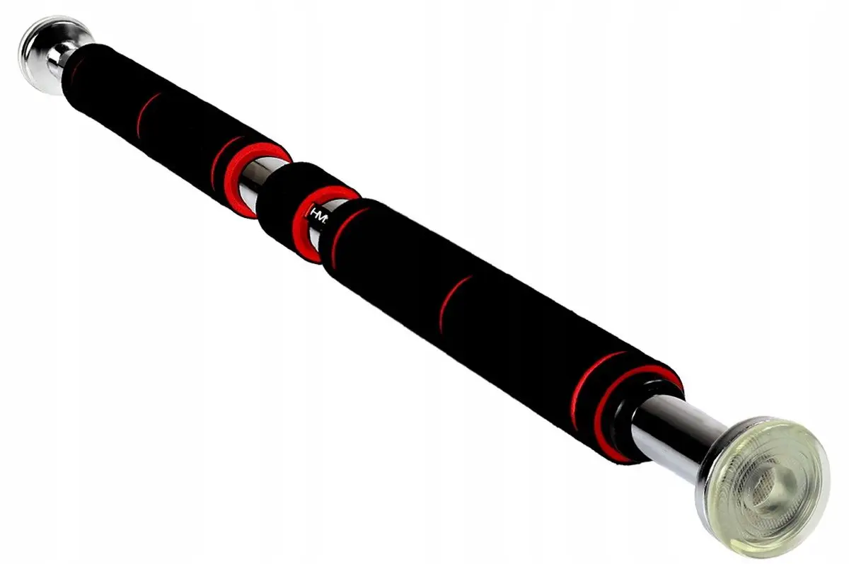Bara de tractiuni pentru usa HMS DD02 DOOR GYM (Black/Red) - 5