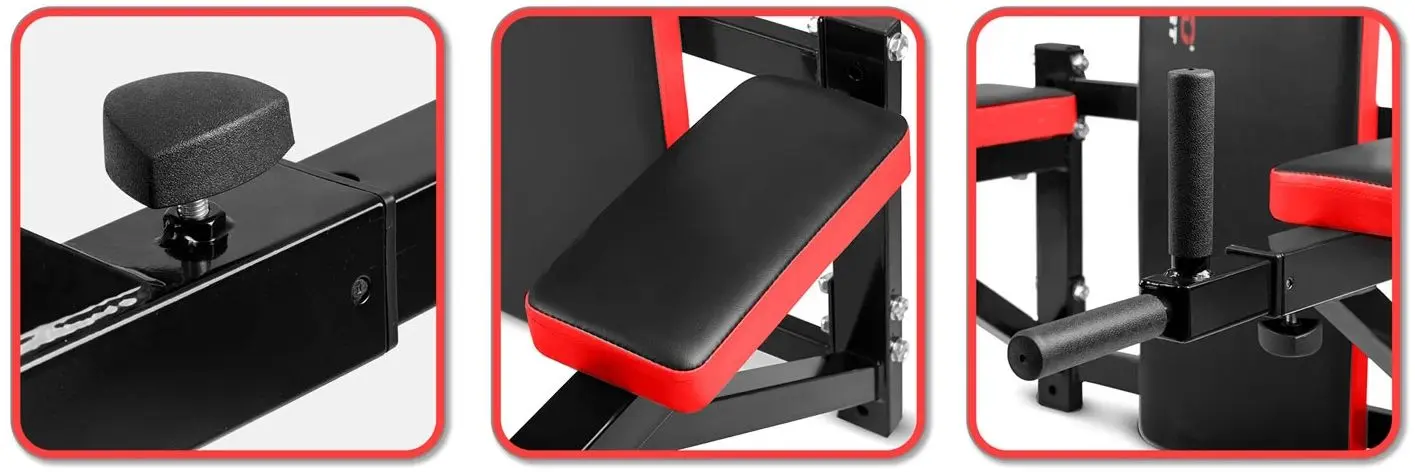 Atasament pentru scară-gimnastica Neo Sport NS-320 (Black/Red)