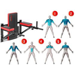 Atasament pentru scară-gimnastica Neo Sport NS-320 (Black/Red) Thumb