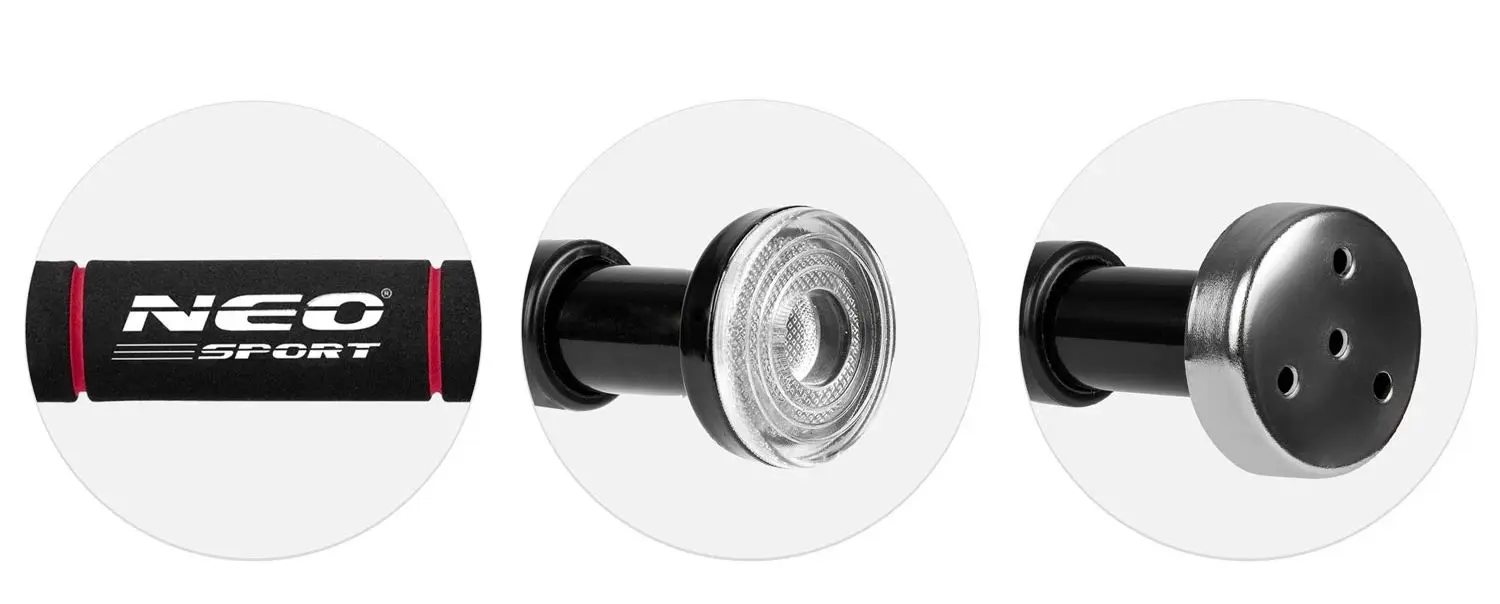 Турник дверной Neo-Sport NS-311 (Black/Red) - 5