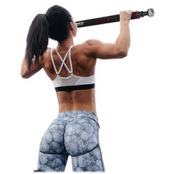 Турник дверной Neo-Sport NS-311 (Black/Red) Thumb