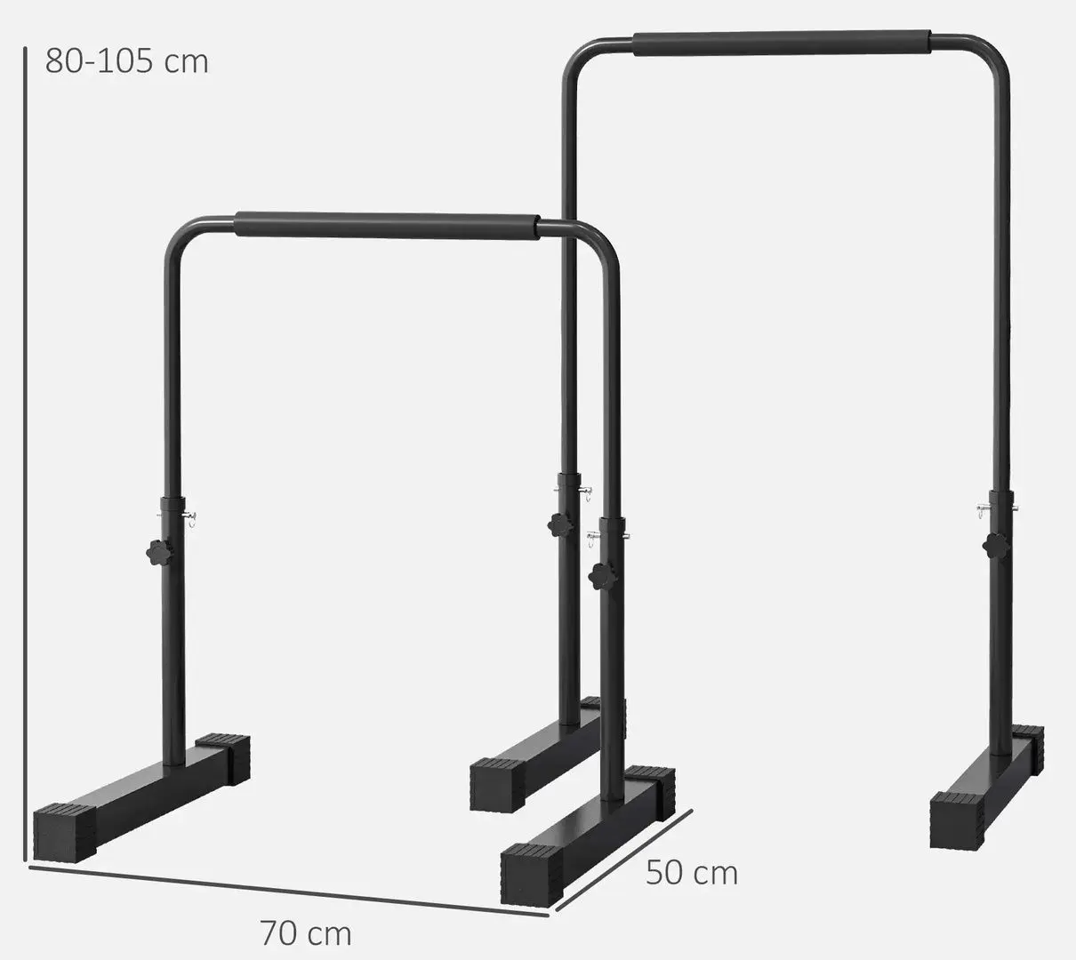 Bare paralele SportNow A91-345V00BK (Black)