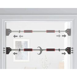 Турник дверной SportNow A91-352V00BK (Black/Red) Thumb