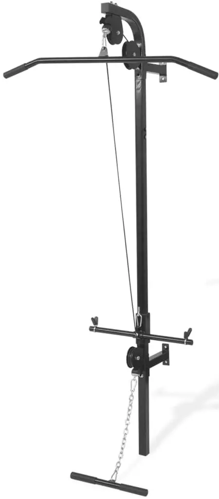 Турник настенный vidaXL 91369 (Black)