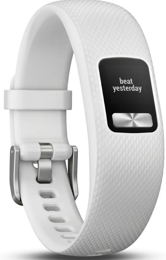 Bratara de fitness Garmin vivofit 4 S/M White (010-01847-11)