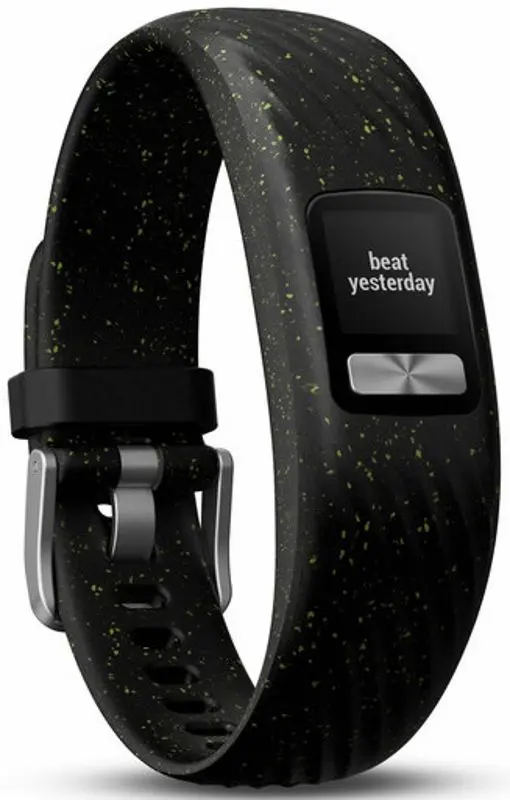 Bratara de fitness Garmin vivofit 4 Speckle S/M Black (010-01847-12)