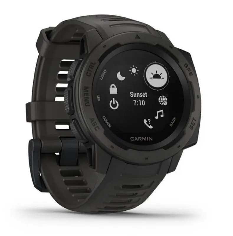 Ceas inteligent Garmin Instinct (Graphite)
