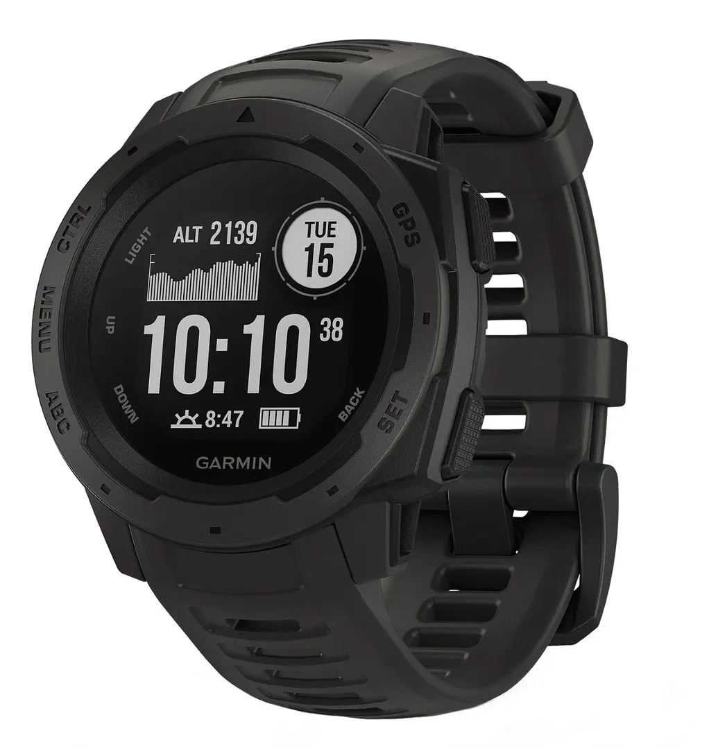 Ceas inteligent Garmin Instinct (Graphite)