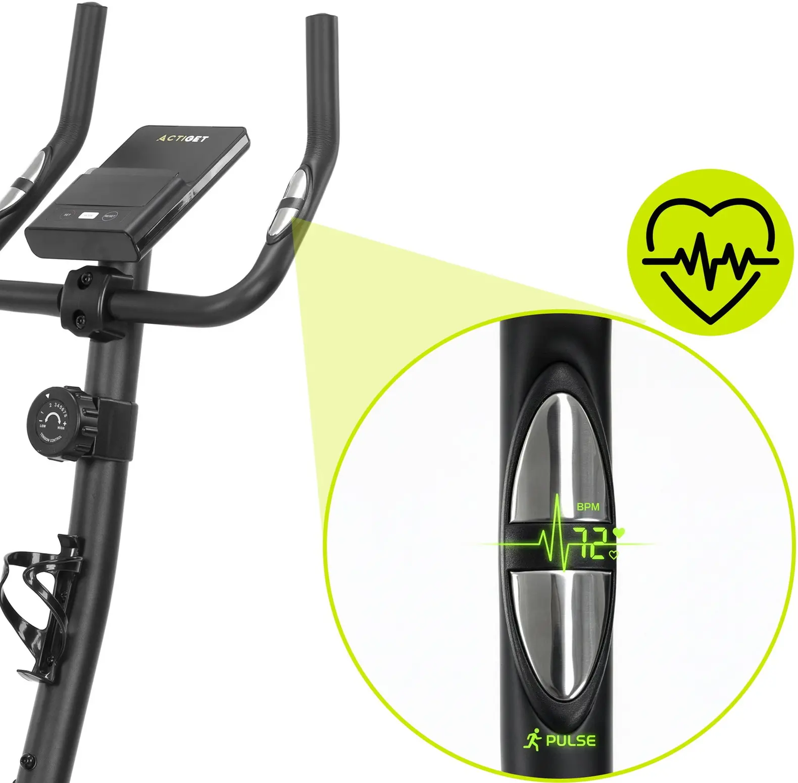 Велотренажер Actiget Bike Pro ACT0175 (Grey) - 6