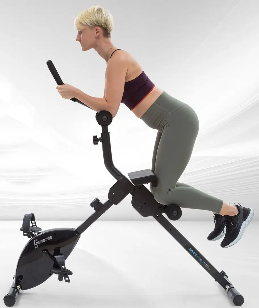 Велотренажер 3в1 Capital Sports Azura Fusion (Black) - 6