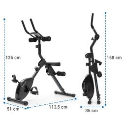 Велотренажер 3в1 Capital Sports Azura Fusion (Black) Thumb