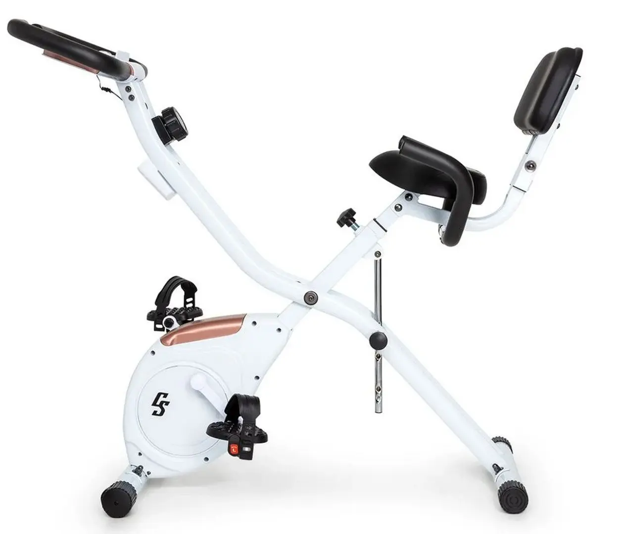 Велотренажер Capital Sports Azura 2 X-bike (White/Rose Gold) - 4