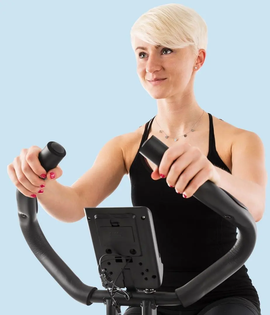 Велотренажер Capital Sports Azura Air (Black/Blue) - 5