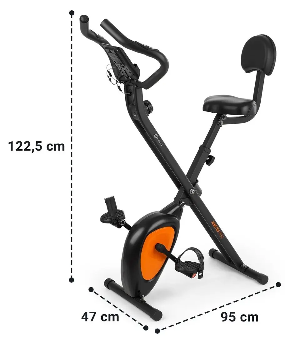 Велотренажер Capital Sports Azura Air (Black/Orange) - 7