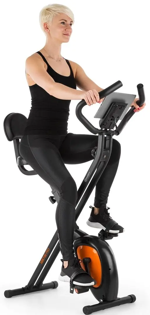 Велотренажер Capital Sports Azura Air (Black/Orange) - 8