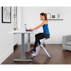 Велотренажер Capital Sports Azura Desk Bike (White) Thumb