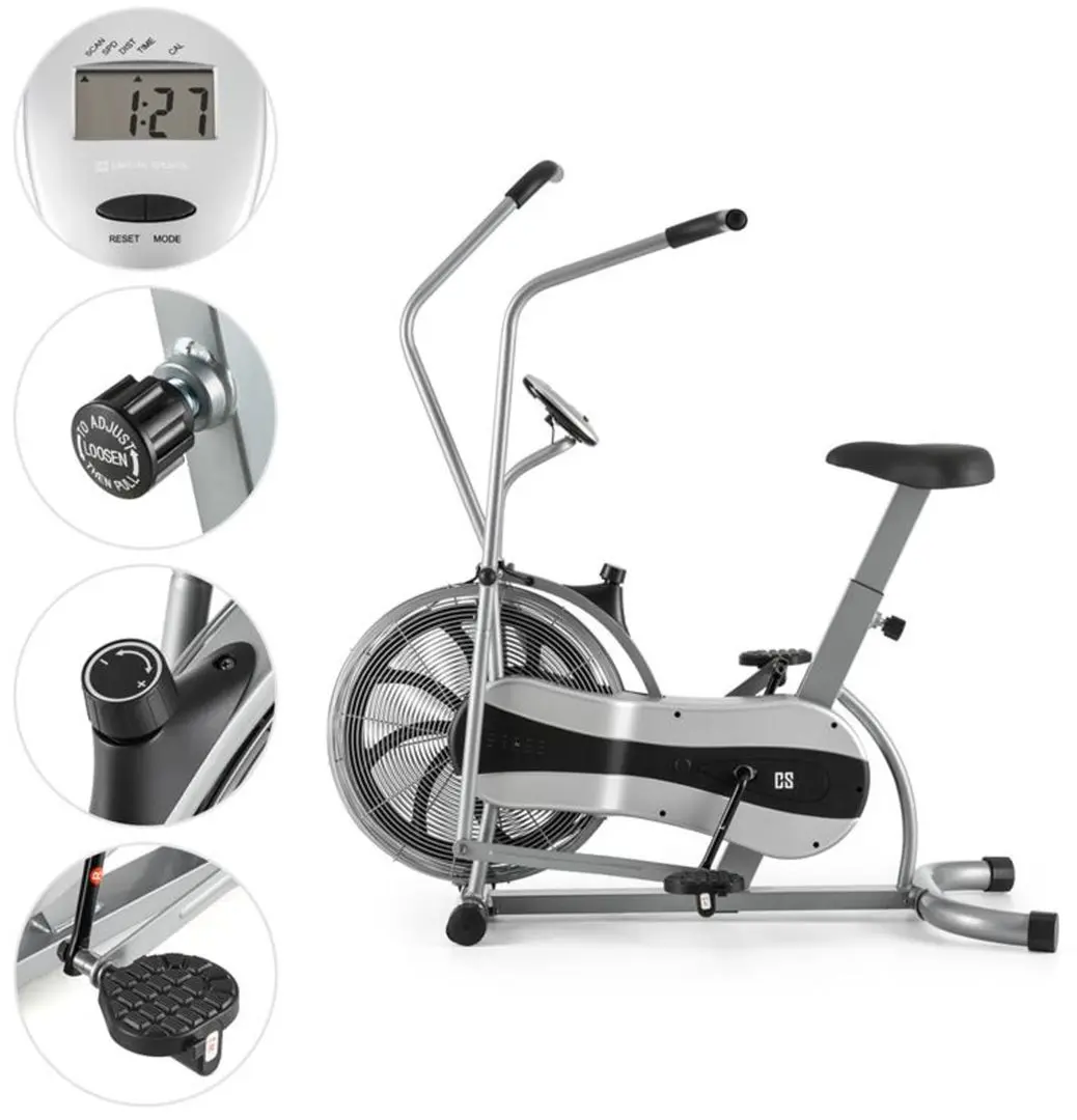 Велотренажер Capital Sports Stormstrike 2k (Silver) - 3