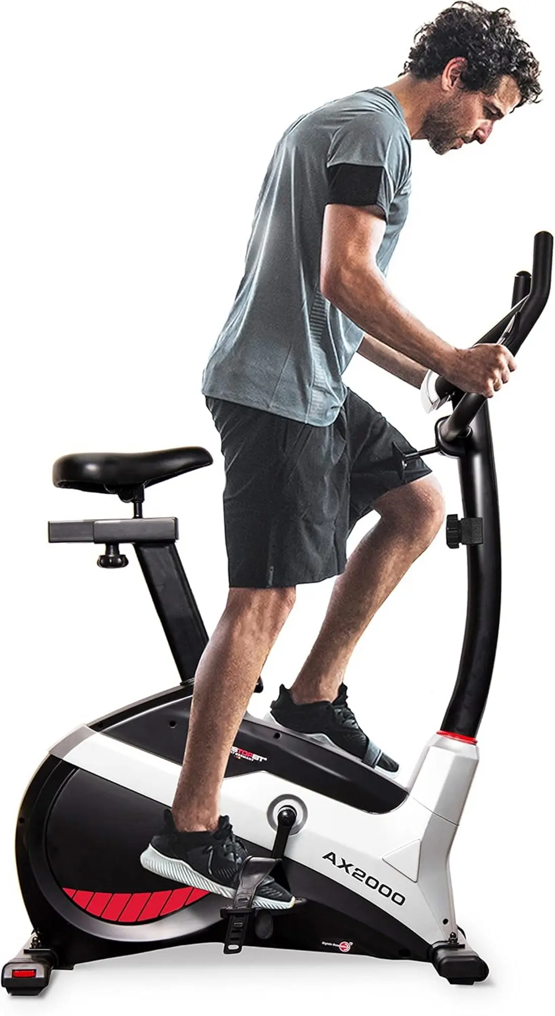 Bicicleta fitness Christopeit Sport AX 2000 (Silver/Black)