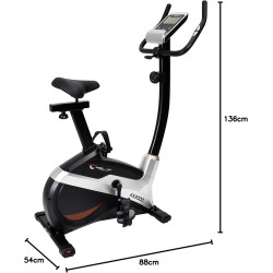 Bicicleta fitness Christopeit Sport AX 2000 (Silver/Black) Thumb