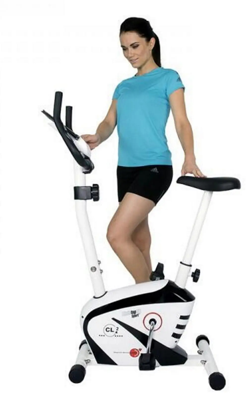 Bicicleta fitness Christopeit Sport CL2 (White/Black)