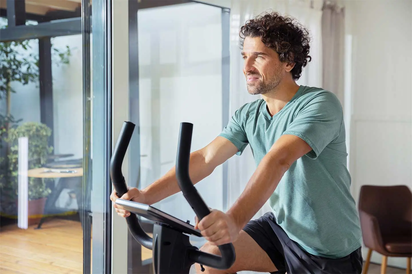 Bicicleta fitness Christopeit Sport ET 6 (Black) - 8