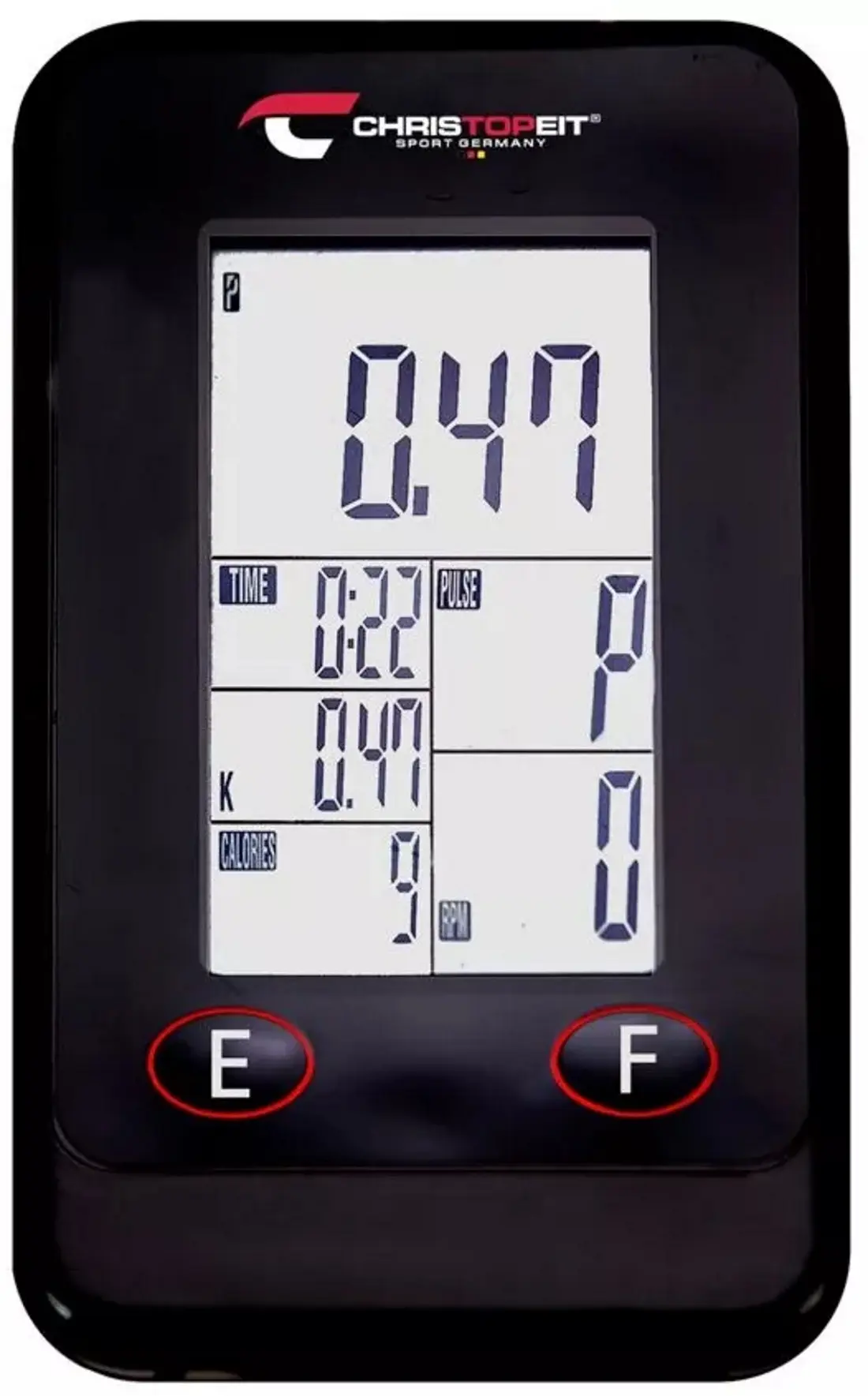 Bicicleta fitness Christopeit Sport XL 2000 (Black)