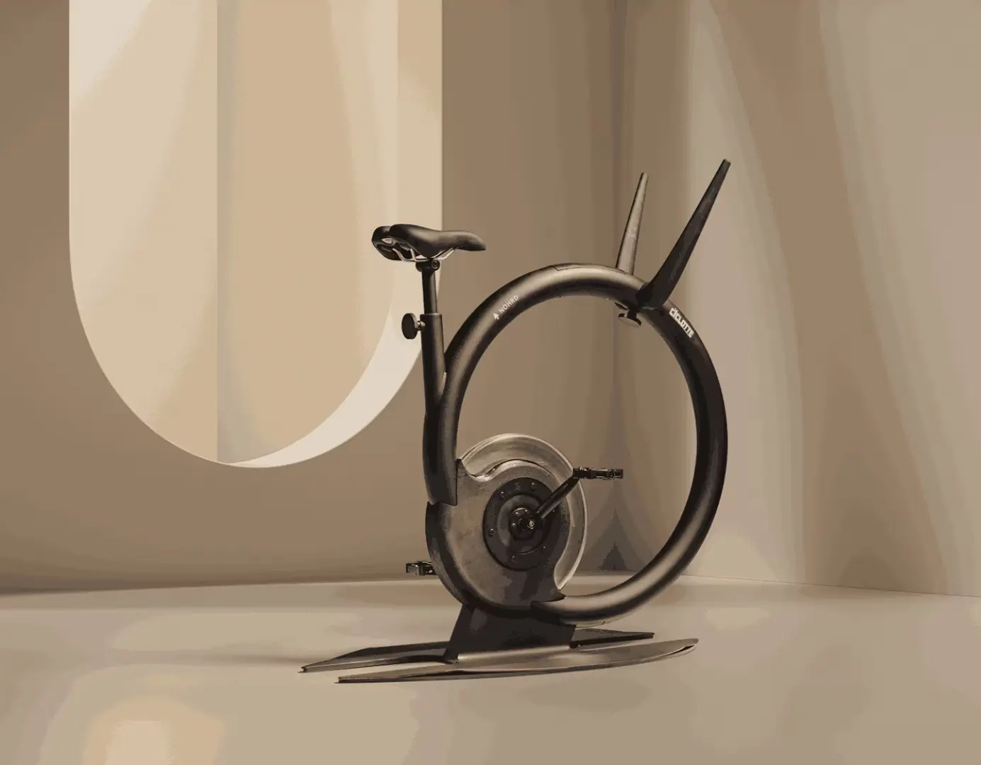 Велотренажер Ciclotte One Nohrd Premium (Black/Silver)