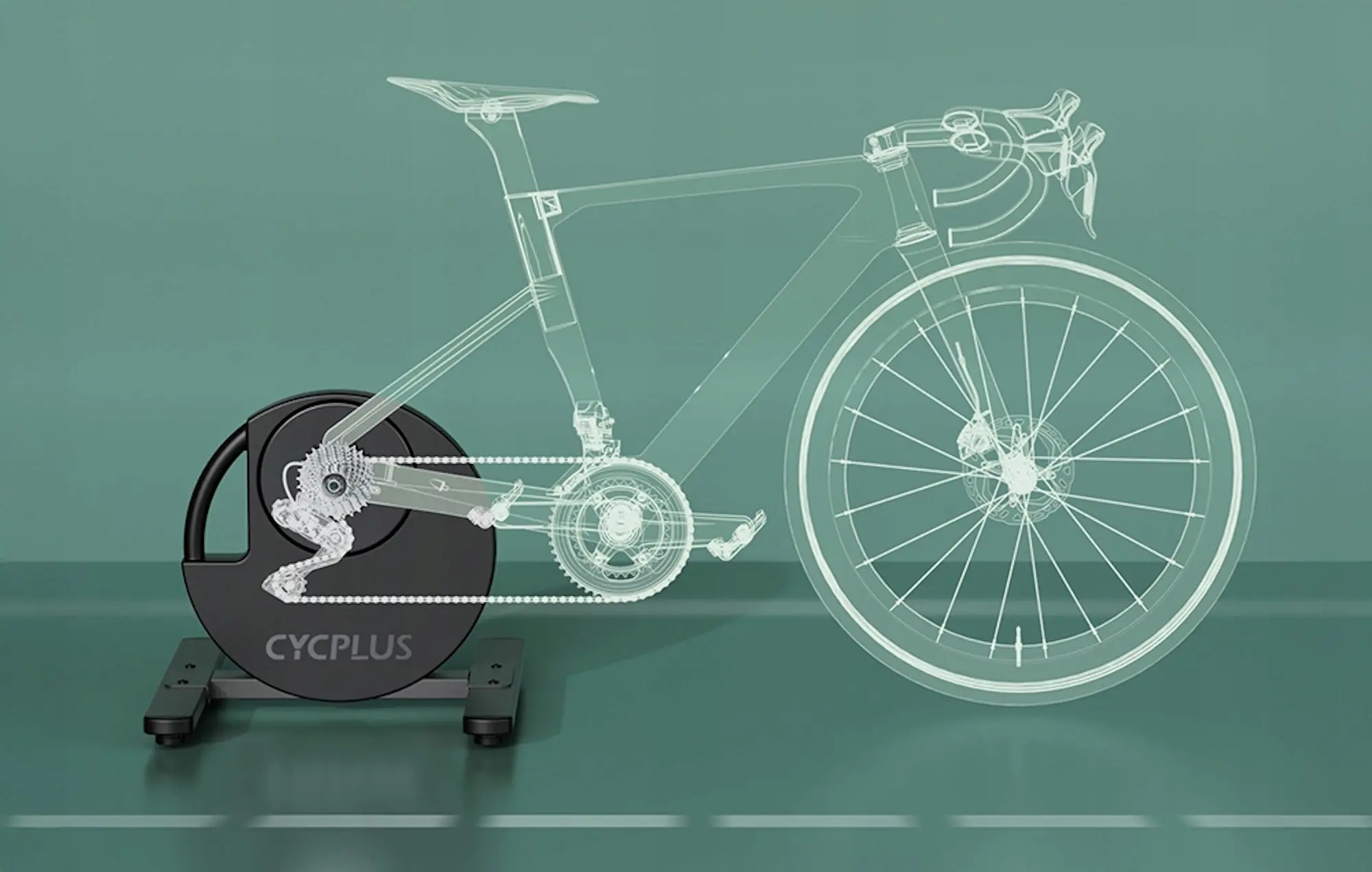 Мини велотренажер Cycplus R200 (Black) - 5