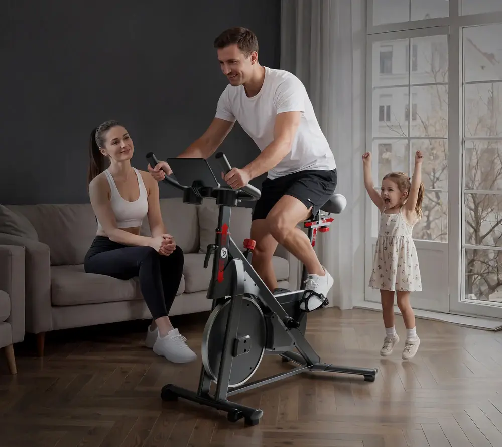 Велотренажер DeerRun S500 Pro (Black) - 11