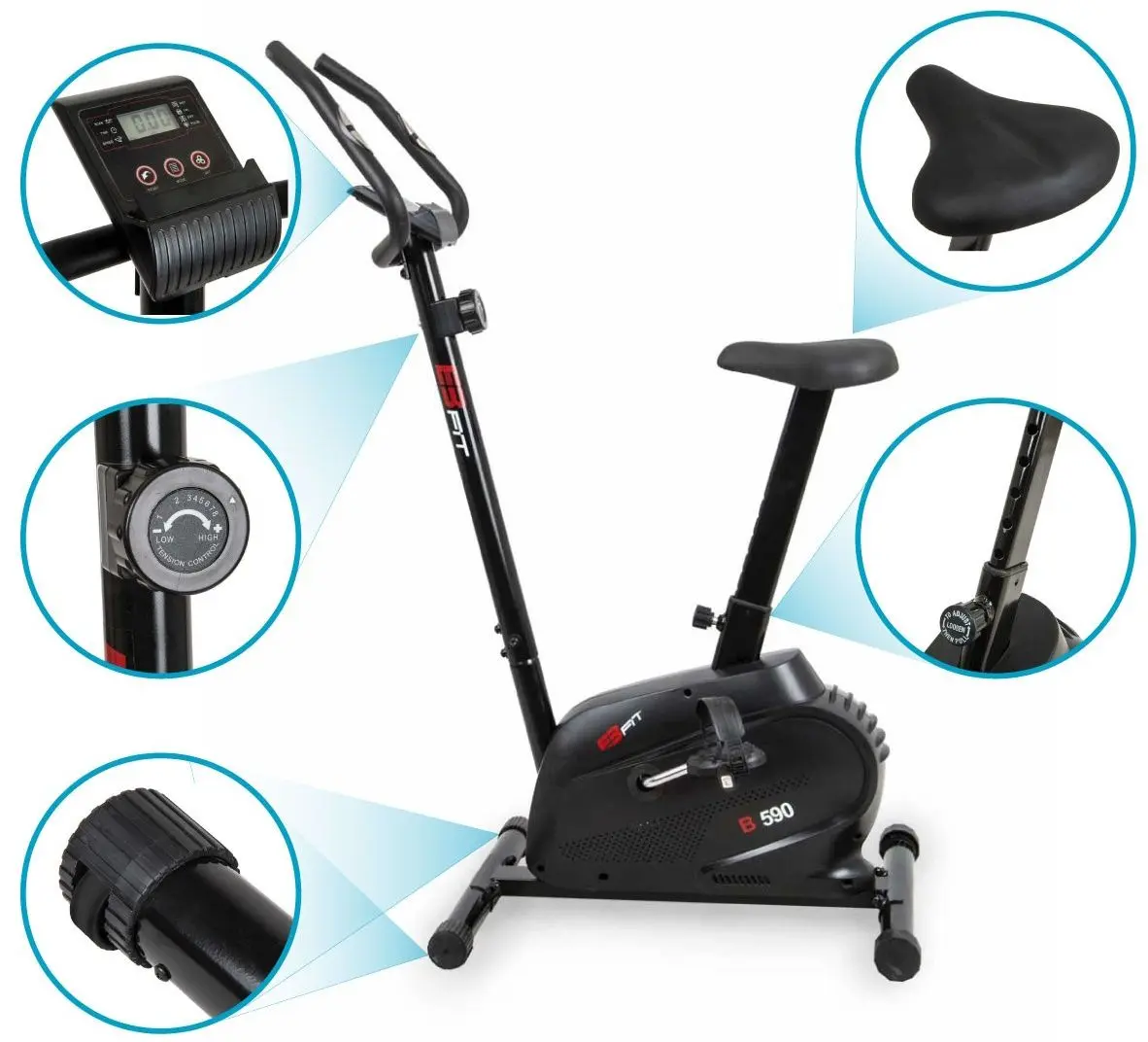 Велотренажер EB Fit B590 (Black)