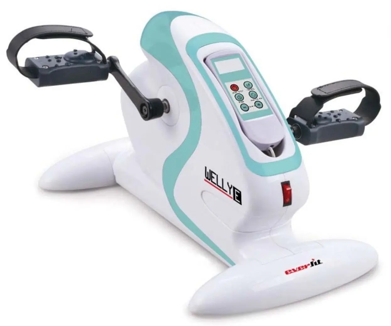 Mini bicicleta fitness Everfit Welly E (White/Blue)