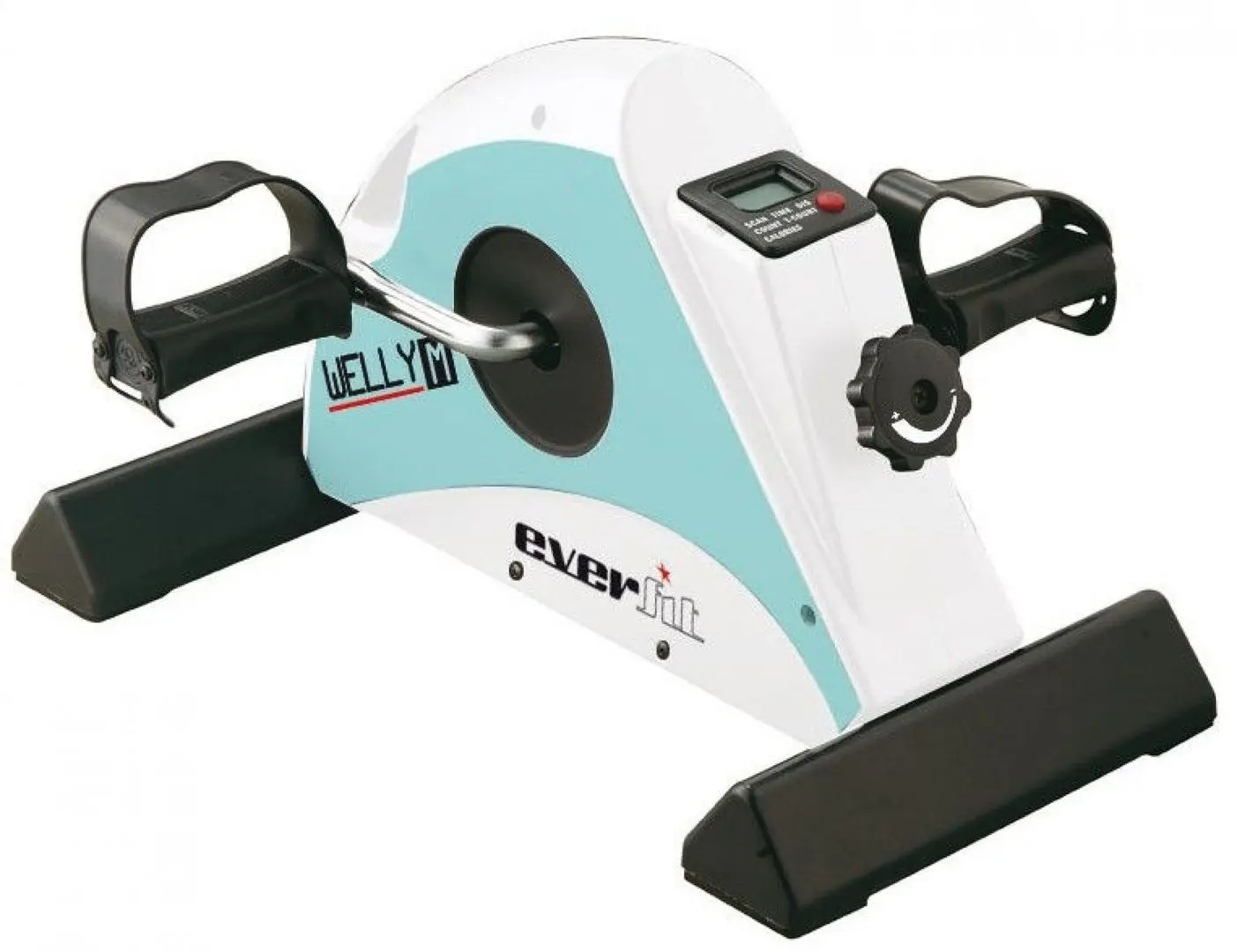 Мини велотренажер Everfit Welly M (White/Blue)