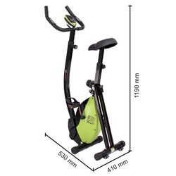 Bicicleta fitness Everfit BFK Easy Slim Multifit (Black/Green) Thumb