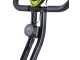 Bicicleta fitness Everfit BFK Slim (Black/Green)