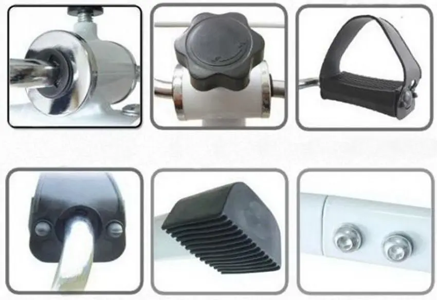 Mini bicicleta fitness FitTronic P100 (White)