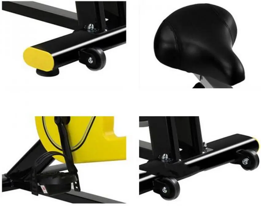 Bicicleta fitness FitTronic SB5000 (Black/Yellow)