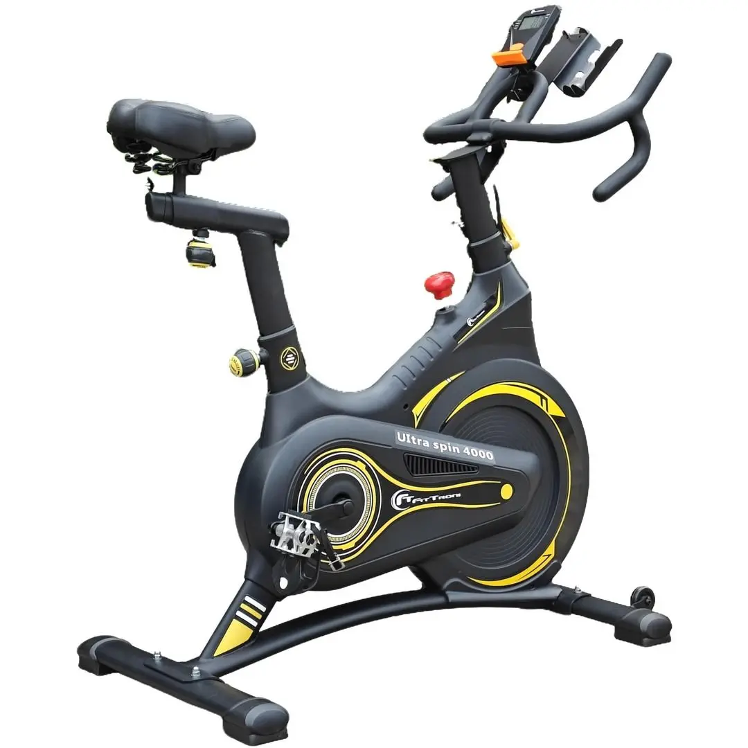 Bicicleta fitness FitTronic Ultra Spin 4000 (Black/Yellow)