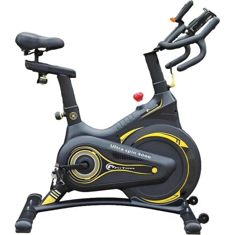 Bicicleta fitness FitTronic Ultra Spin 4000 (Black/Yellow)