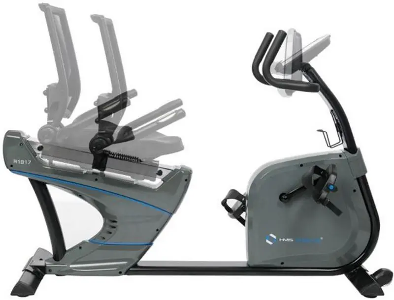 Bicicleta fitnes HMS Premium R1817 (Black/Grey)