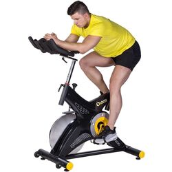 Bicicleta fitnes HMS Premium SW7200 (Black/Yellow) Thumb