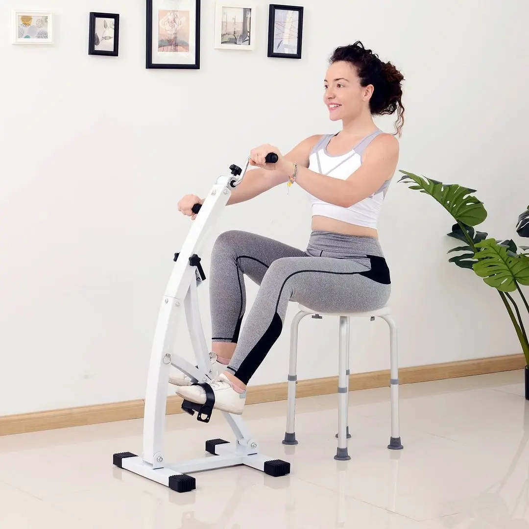 Мини велотренажер Homcom A90-158 (White)