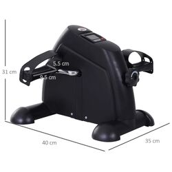 Mini bicicleta fitness Homcom A90-179BK (Black) Thumb