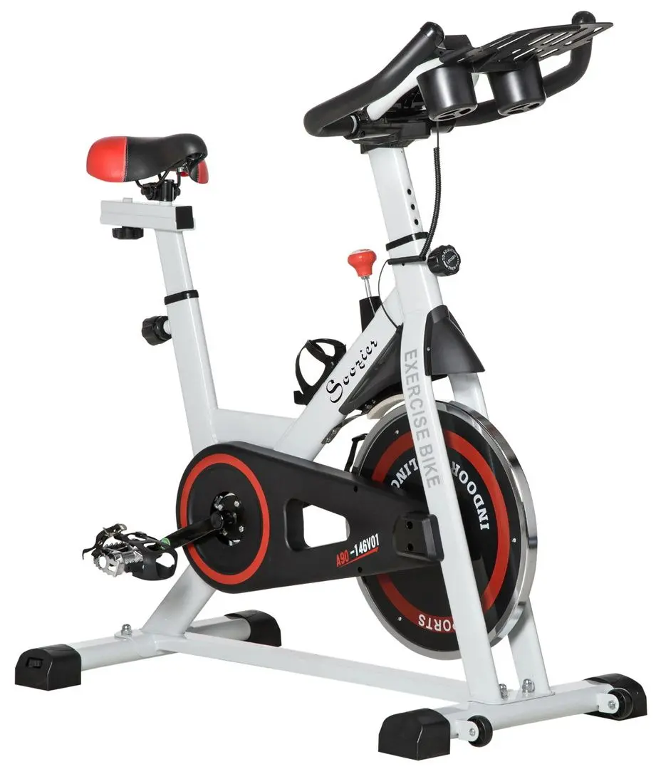 Велотренажер Homcom A90-146V01 (White)