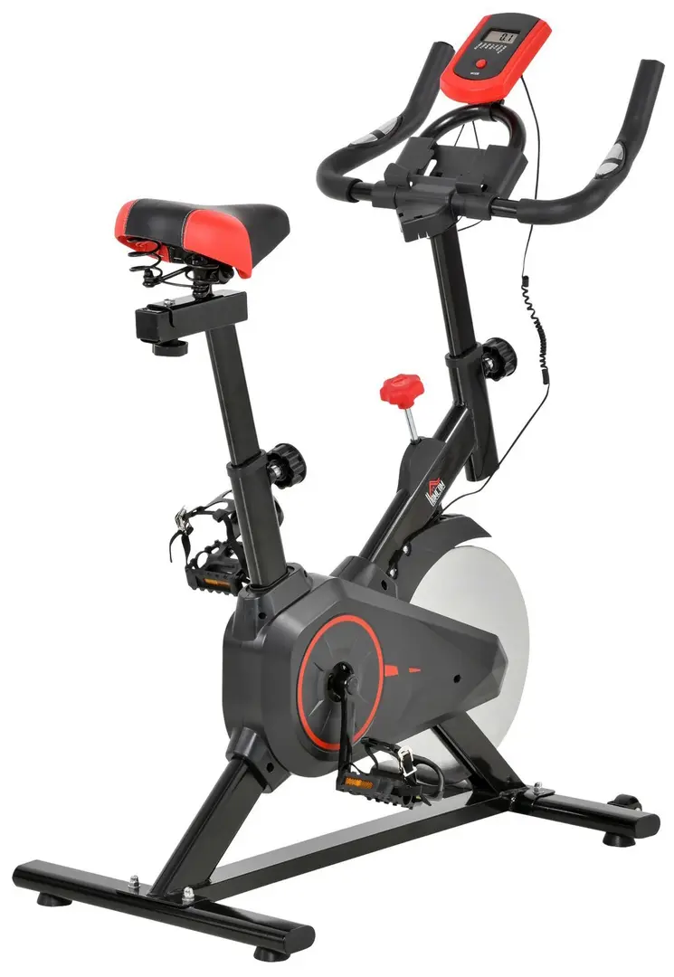 Велотренажер Homcom A90-152 (Black/Red)