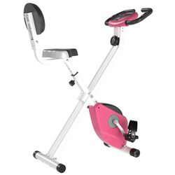 Bicicleta fitness Homcom A90-192PK (Pink/White)